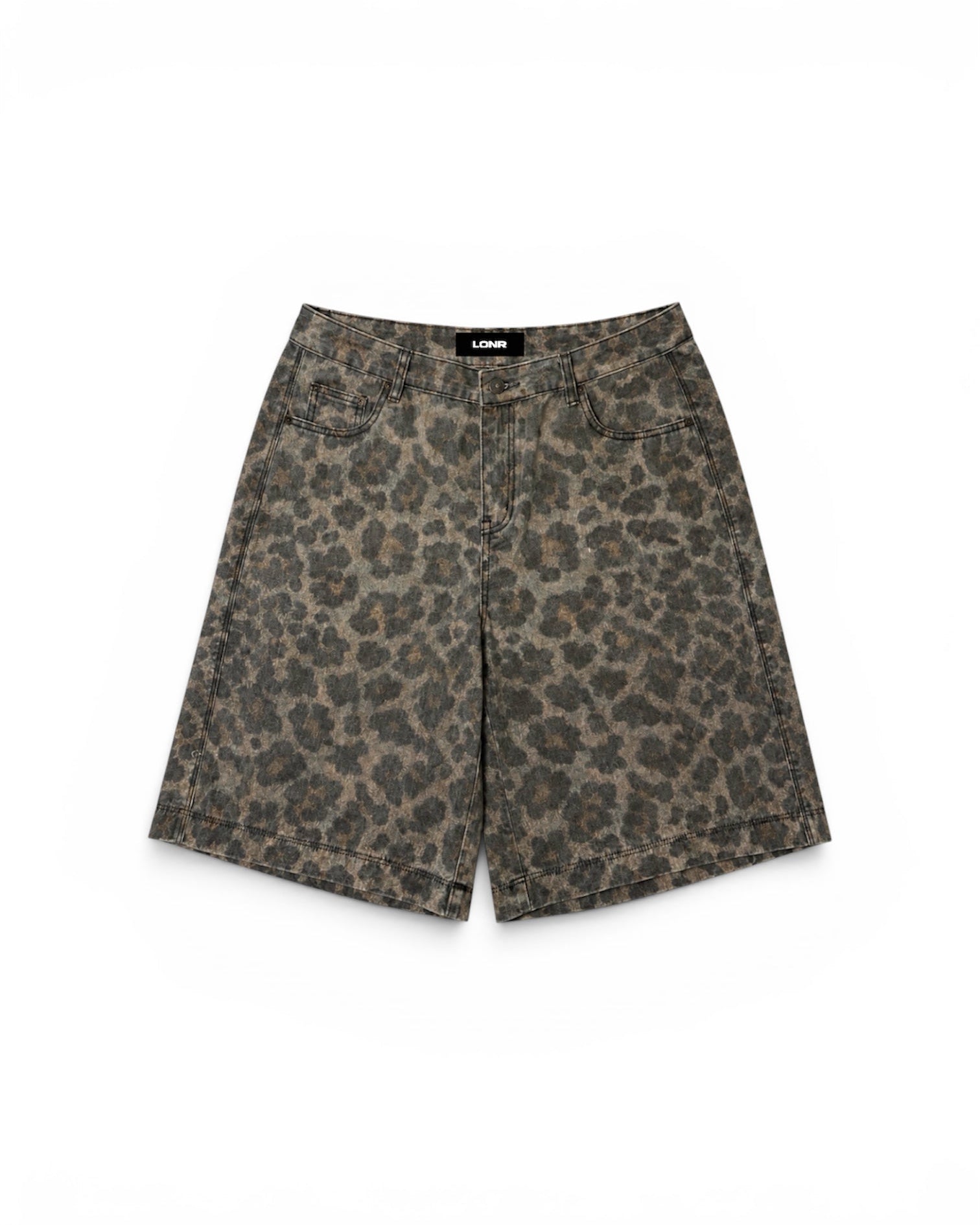 Leo Denim Shorts - Camel